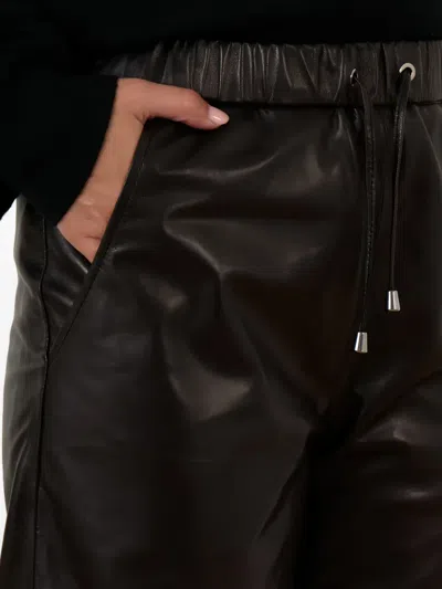 Enes Drawstring Irene Trousers In Black