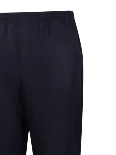 Department Five Elastic-waist Trousers In Blue