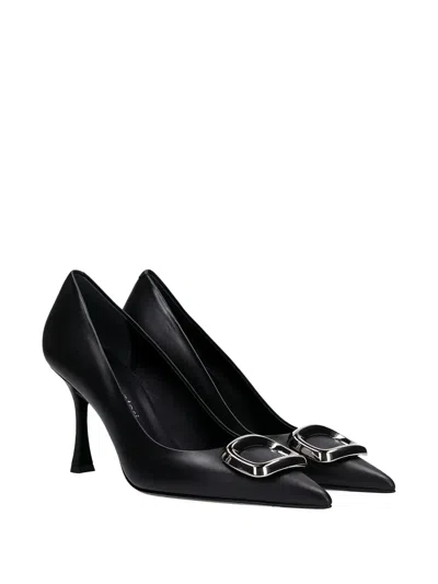 Sergio Levantesi 80mm Destiny5 Pumps In Black