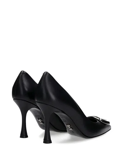 Sergio Levantesi 80mm Destiny5 Pumps In Black