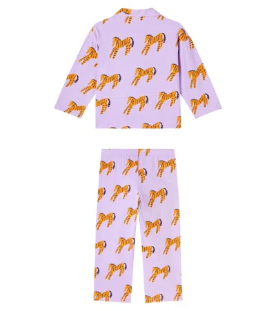 Bobo Choses Printed Cotton Pajamas In Multi