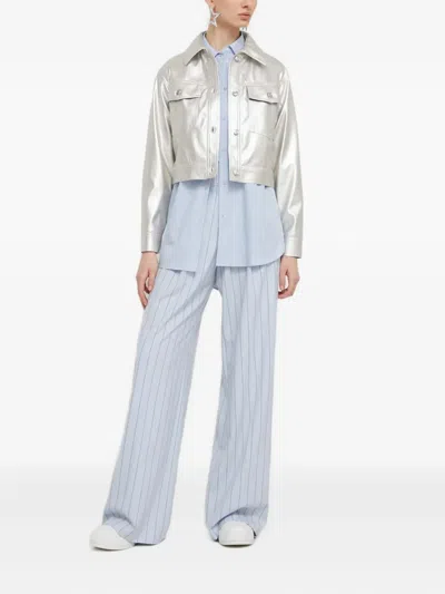 Hugo Boss Pocket Button-up Shirt In Blue