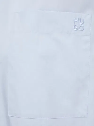 Hugo Boss Pocket Button-up Shirt In Blue
