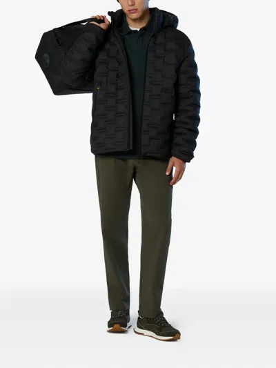 LASER 连帽绗缝夹克