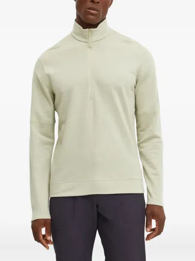 Icebreaker Zip-neck Sweatshirt In Neutral