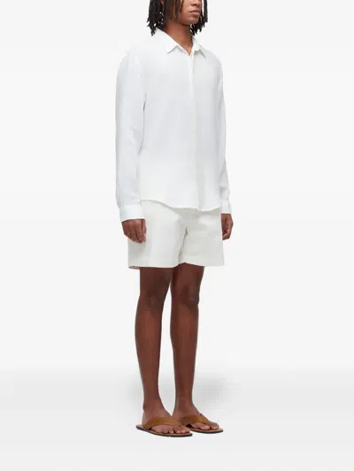Osklen New Flow Basic Shorts In White