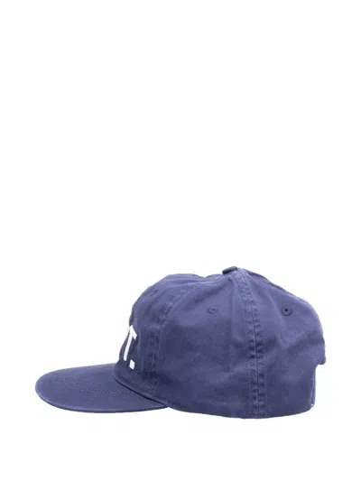 Gallery Dept. Cotton Logo Baseball Cap In Blue
