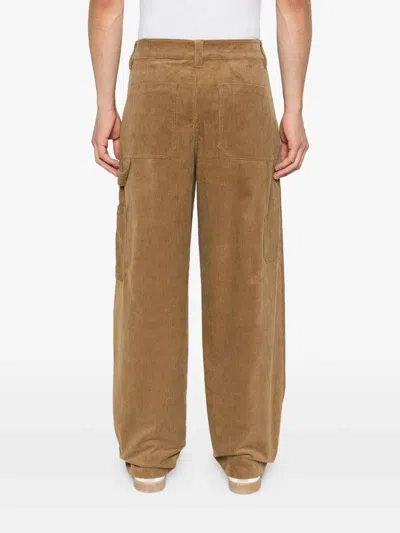 Apc A.p.c. Brown Corduroy Trousers In Brown