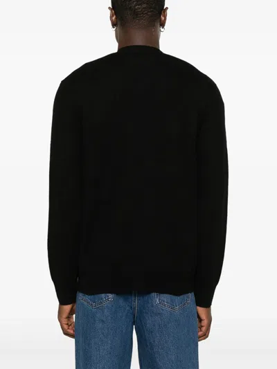 Apc Kenny Button Cardigan In Black