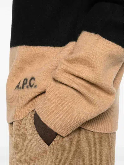 Apc A.p.c. Sweaters In Brown