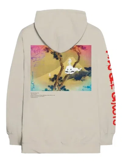 Kanye West Graphic-print Sweater In Gray
