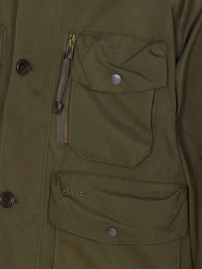 Barbour Westdale Jacket Featuring Adjustable Cuffs In Green