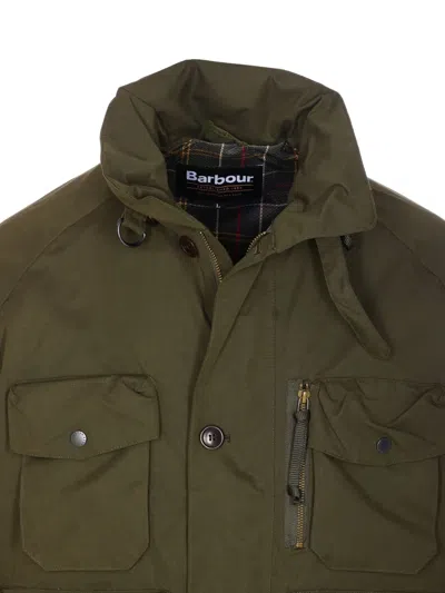 Barbour Westdale Jacket Featuring Adjustable Cuffs In Green