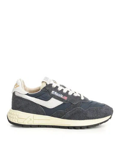 Autry Reelwind Low Sneakers In Gray