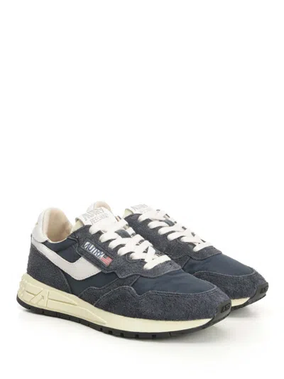 Autry Reelwind Low Sneakers In Gray