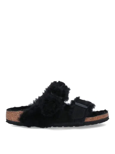 Birkenstock Arizona Sandals In Black