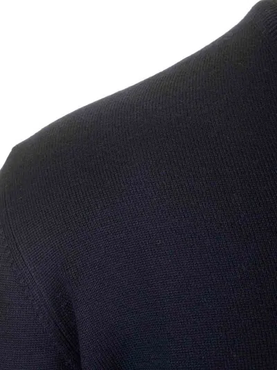 Barba Napoli Merino Wool Sweater In Blue