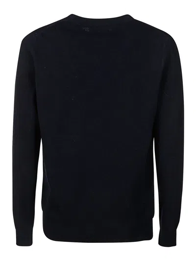 Barbour Sweaters Blue In Black