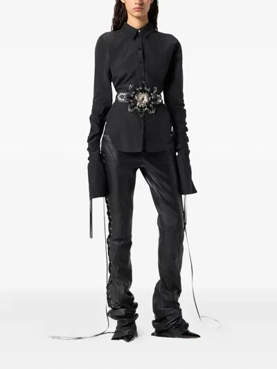 Blumarine Camisa - Negro In Black