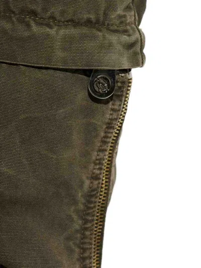 Blumarine Belt Loop Track Pants In Brown