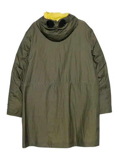 C.p. Company Long-sleeved Casual Jacket In Green