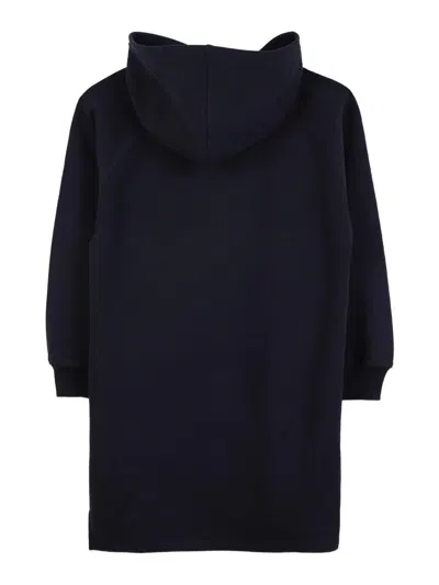 Chloé Cotton Sweatshirt Dress Chloe In Blue