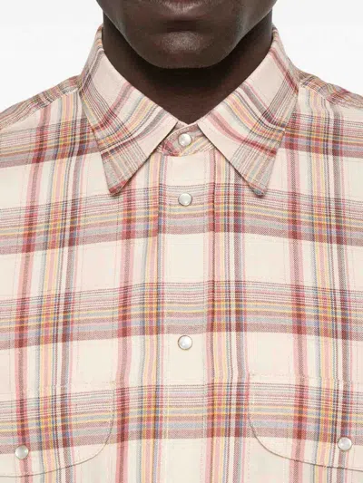 Dsquared2 Plaid Shirt With Lurex Thread In Multi