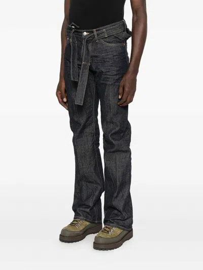 Dsquared2 Dsquared Blue Denim Dsquared X Magliano Butch Jeans In Black