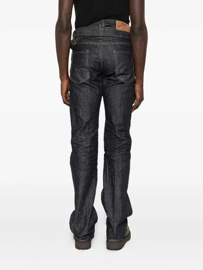 Dsquared2 Dsquared Blue Denim Dsquared X Magliano Butch Jeans In Black