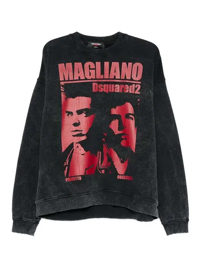 Dsquared2 Sweatshirt In Black