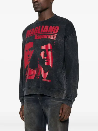 Dsquared2 Sweatshirt In Black
