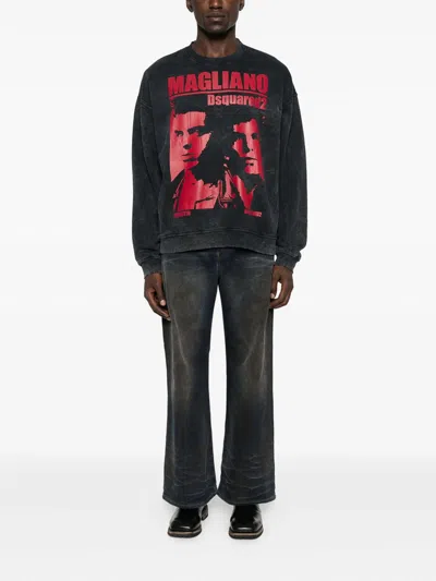 Dsquared2 Sweatshirt In Black