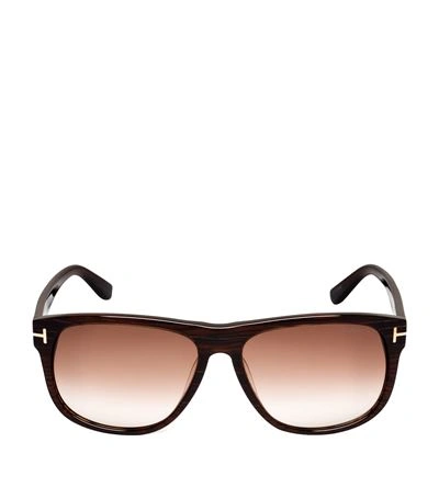 Shop Tom Ford Olivier Soft Square Sunglasses