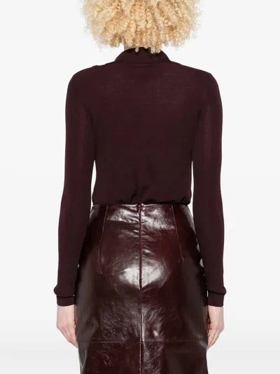 Elisabetta Franchi Bodysuit In Red