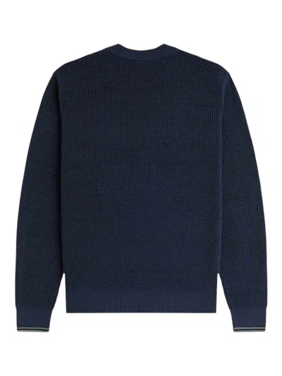 Fred Perry Jersey With Logo In Blue