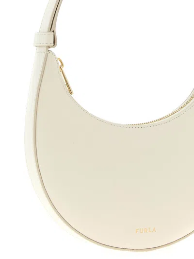 Furla Delizia Mini Shoulder Bag In White
