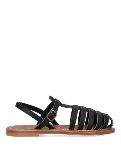 Kjacques Sandali Slingback In Black
