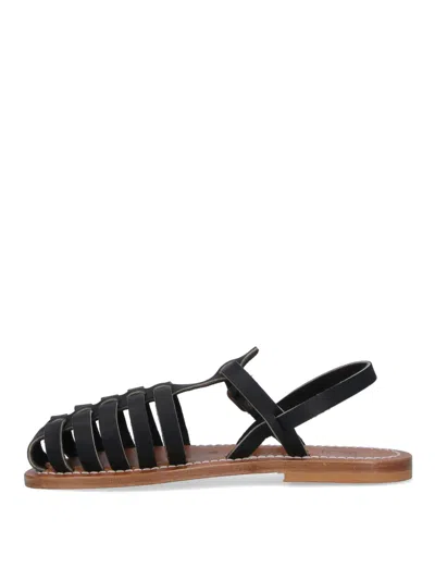 Kjacques Sandali Slingback In Black