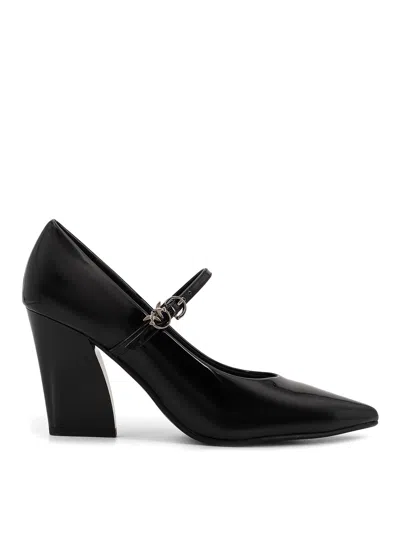 Pinko Viola 85 Mary-jane Patent Leather Pumps In Black
