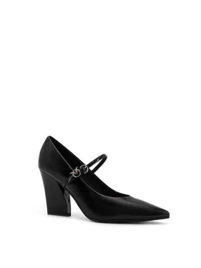 Pinko Viola 85 Mary-jane Patent Leather Pumps In Black