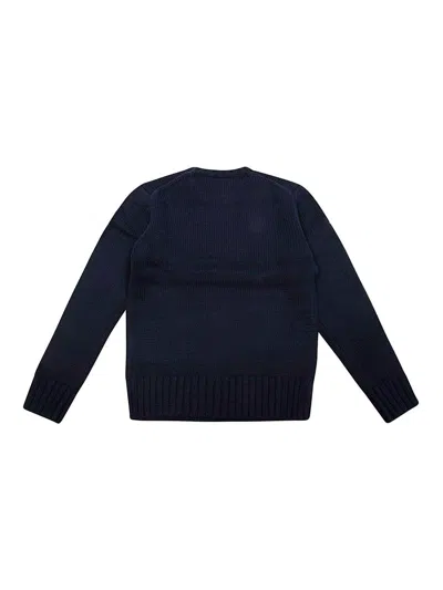 Ralph Lauren Suéter Con Escote Barco In Blue