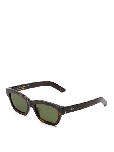 Retro Super Future Gafas De Sol - Marrón In Green
