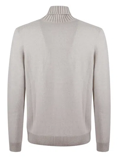 Fay Turtleneck Sweater In Gray