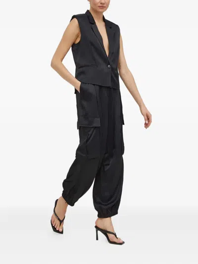 Herskind Button-fastening Gilet In Black