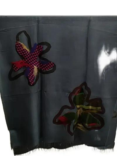 Exquisite J Scarf In Blue