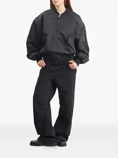 Entire Studios Zip-fastening Jacket In Black