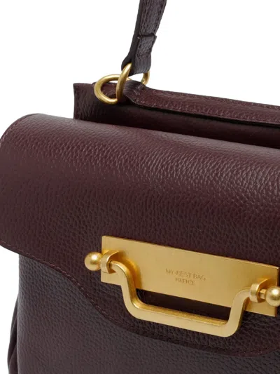 My Best Bag Firenze Bordeaux Shoulder Bag In Brown