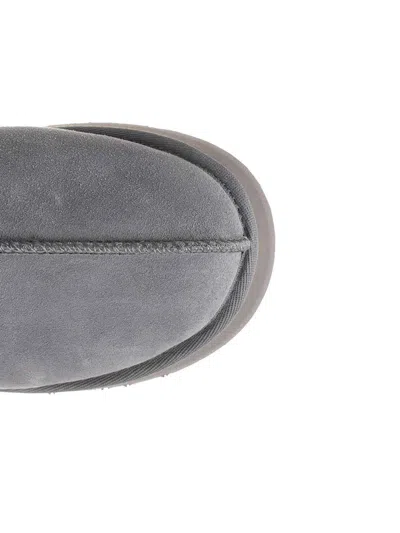 Ugg Tazz Ii Suede Mules Platform Style In Gray