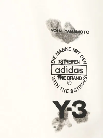 Y-3 Camiseta - Blanco In Multi
