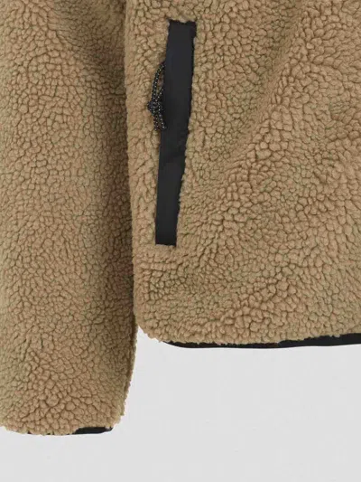 Carhartt Liner Jacket With High Collar And Pockets In Gray